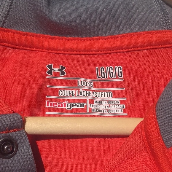 Under Armour Orange Hooded Heatgear Loose Jacket - Picture 7 of 10